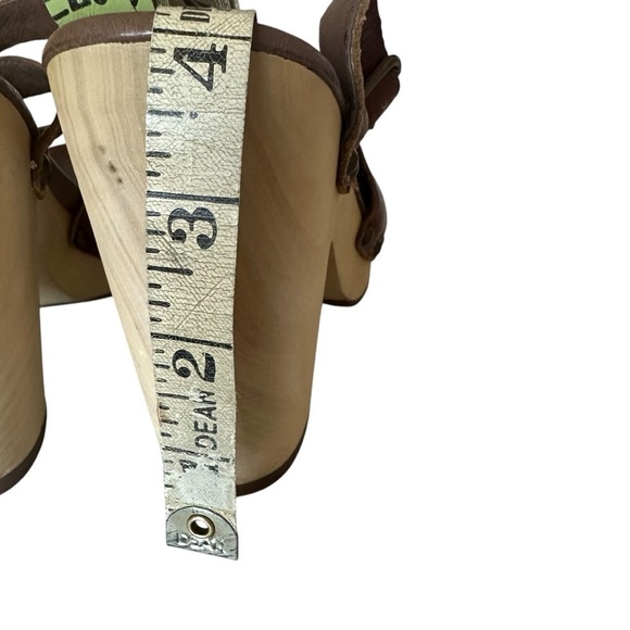 UGG NADIA STRAPPY BOHO WOODEN PLATFORM HEELS SIZE 9 - Picture 14 of 16